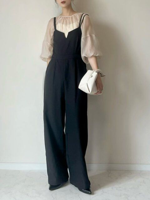 シアートップスのコーデ5