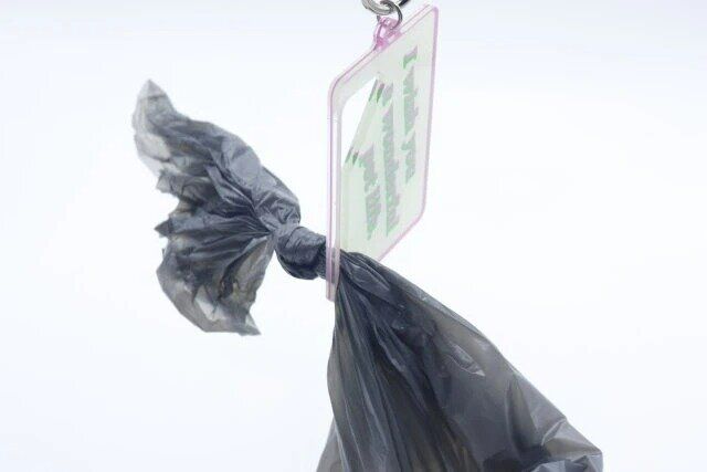 3COINS スリーコインズ スリコ マナー袋収納ロゴキーホルダー ゴミ袋 使用感