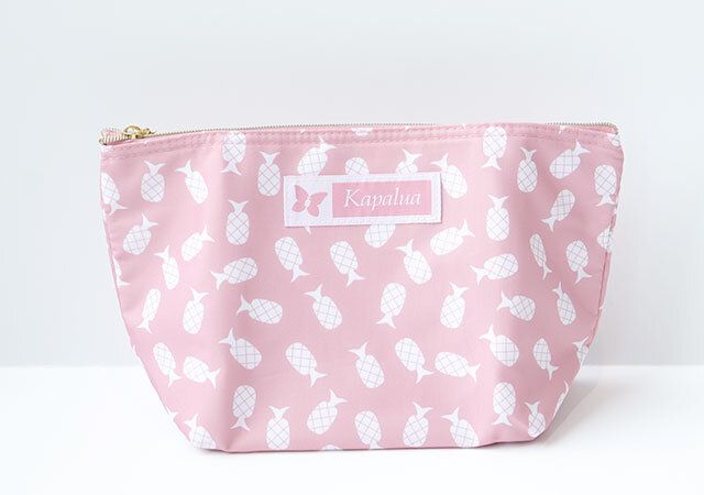 ハワイアンデザイン 保冷ポーチ 正面