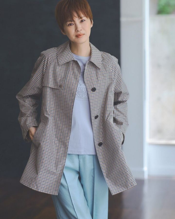 アクアスキュータムのAラインコート