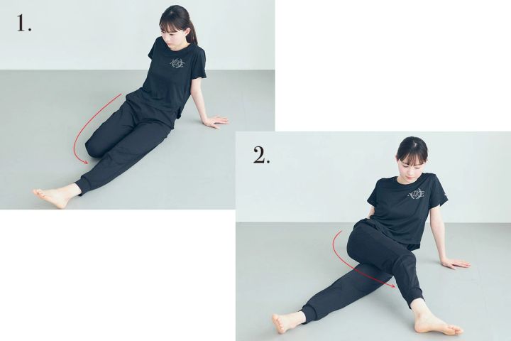 菊池日菜 ストレッチ