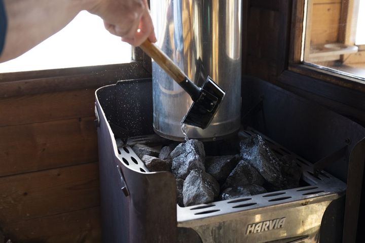 ロウリュはお好きなタイミングでどうぞ