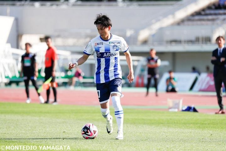 【インタビュー】古巣対戦に燃えるモンテディオ山形MF氣田亮真が語る「みちのくダービー」への決意