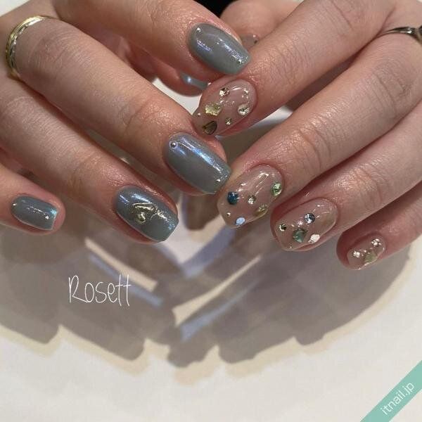 Rosett BY broocHが投稿したネイルデザイン [photoid:I0128020] via Itnail Design (735433)