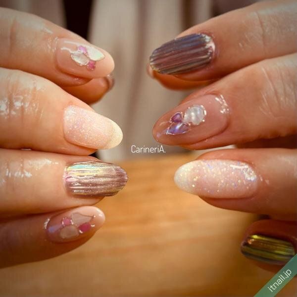 Carineriaが投稿したネイルデザイン [photoid:I0130193] via Itnail Design (735431)
