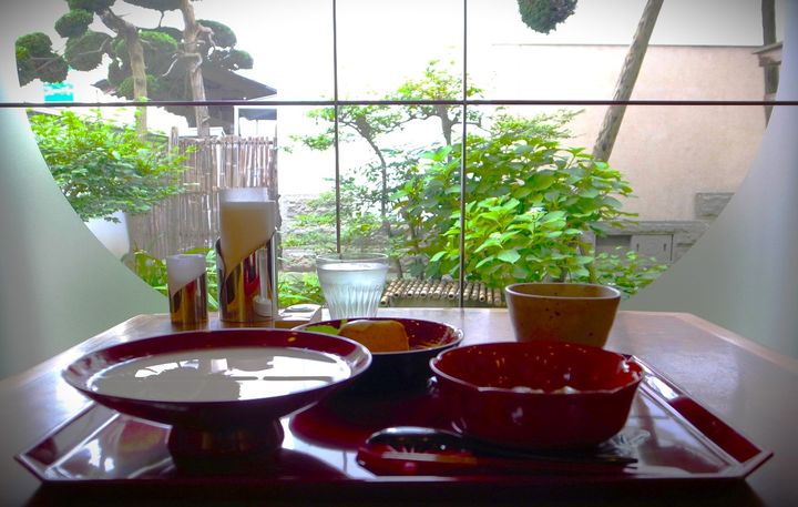 蔵喫茶 杏_中庭