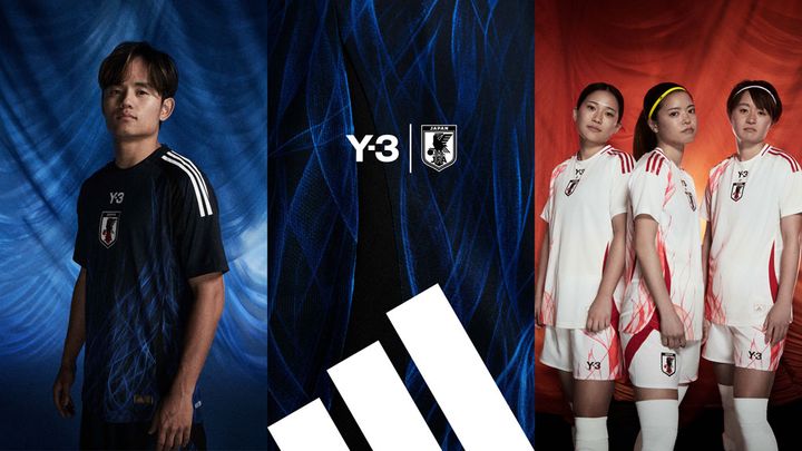 炎が復活！日本代表、2024新ユニフォームを発表 「ヨウジヤマモト×adidas」のY-3と歴史的なコラボが実現