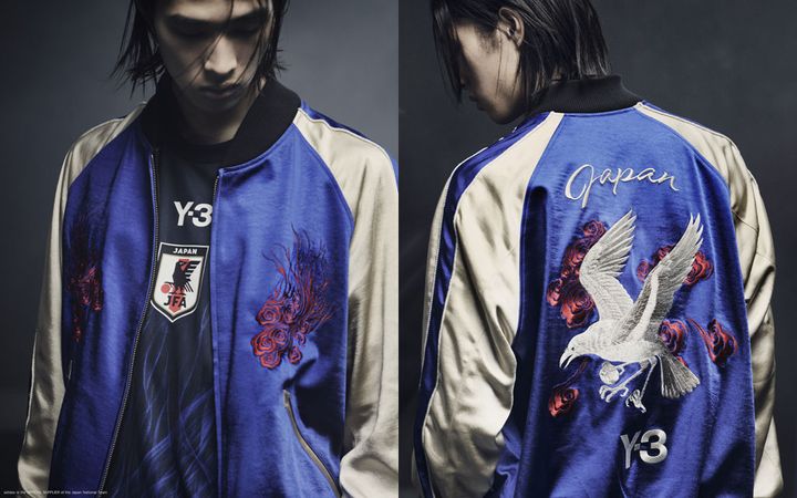 衝撃の“スカジャン風”も！新ユニ発表の日本代表、「Y-3」とコラボの2024新作コレクションが登場