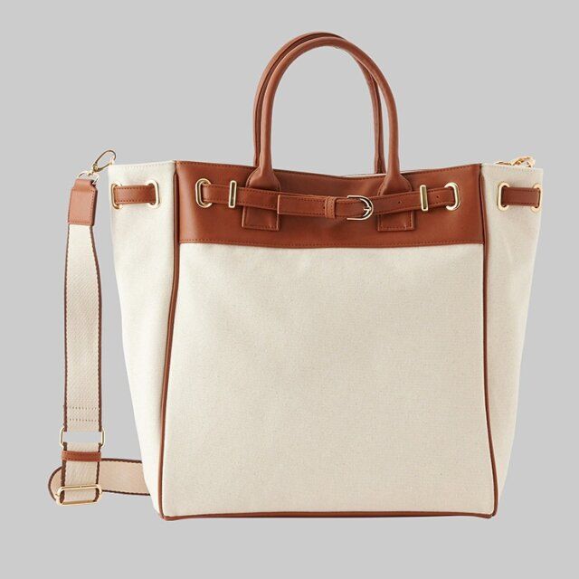 2024夏しまむらコラボ撥水キャンバストートバッグ