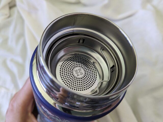 WILLIAM MORRIS 茶こし付き真空断熱ステンレスボトル