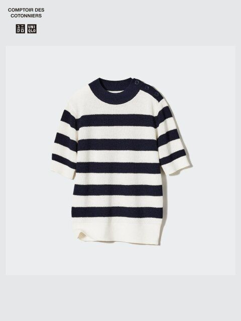 ユニクロのリネンブレンドセーター