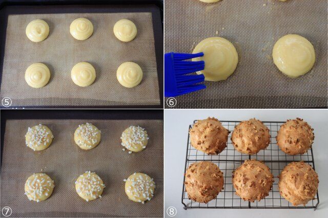 シュー生地のレシピ工程2