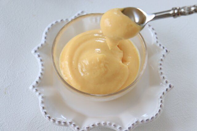 カスタードクリームの完成