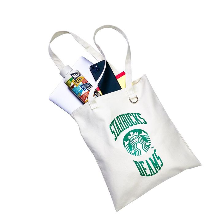 スターバックス ビームス スローケット ベージュ（BEAMS