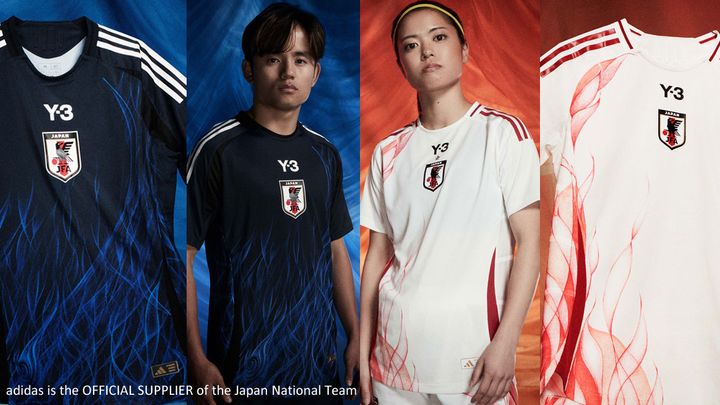 日本代表、Y-3とコラボした新ユニフォーム、海外の評判は上々！「傑作」「最もイケてる」