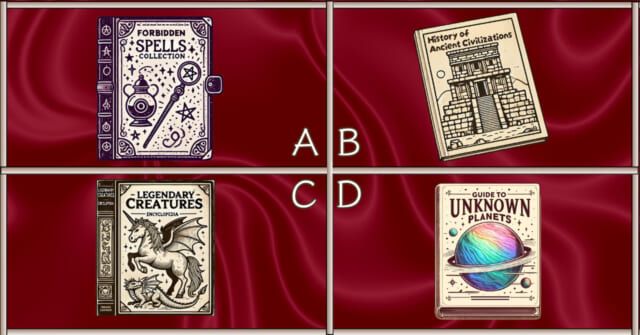 一番読みたい本はどれ？仕事の時の自己主張度がわかる心理テスト