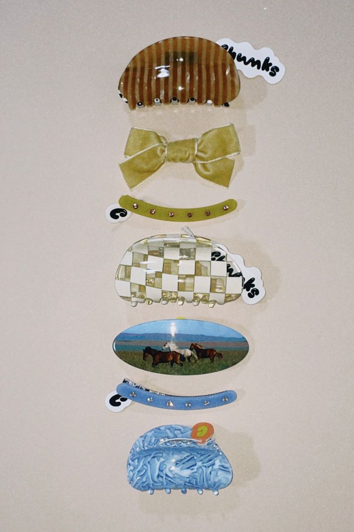 2024年夏のまとめ髪におすすめ◎ 爽やかで涼しげな夏色ヘアアクセ【ささやかですてきなもの 大谷有紀 vol.196】