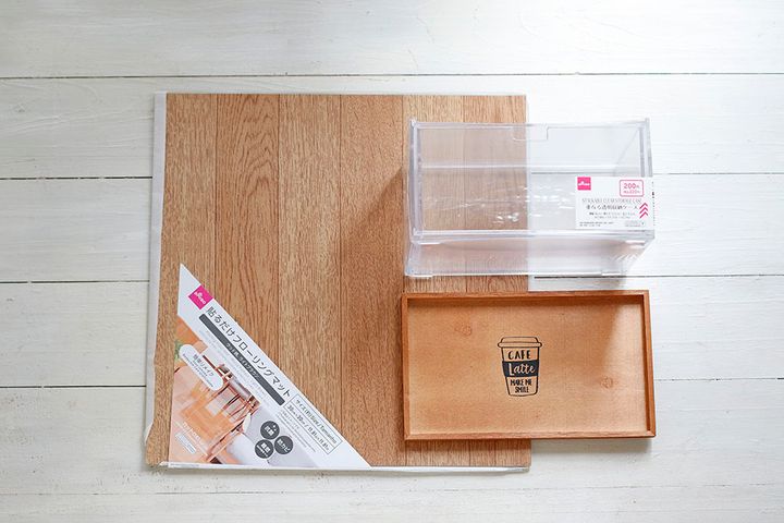 重なる透明収納ケース