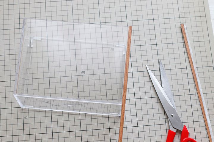 ガラスボックス風ケース作り