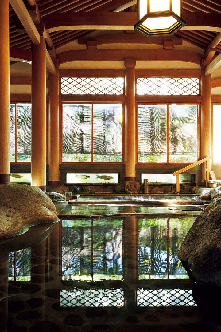 静岡〈新井旅館〉温泉