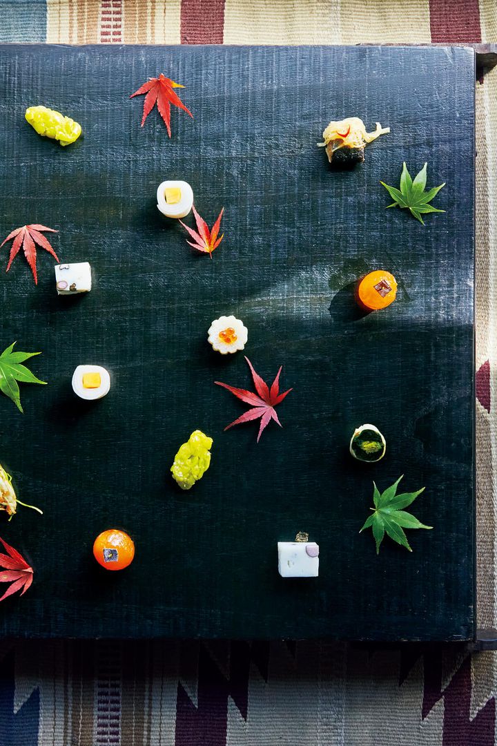 静岡・修善寺〈羅漢〉前菜