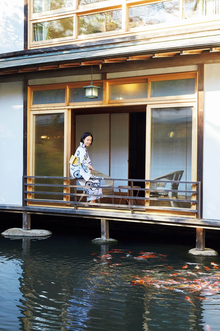 静岡〈新井旅館〉池泉庭園