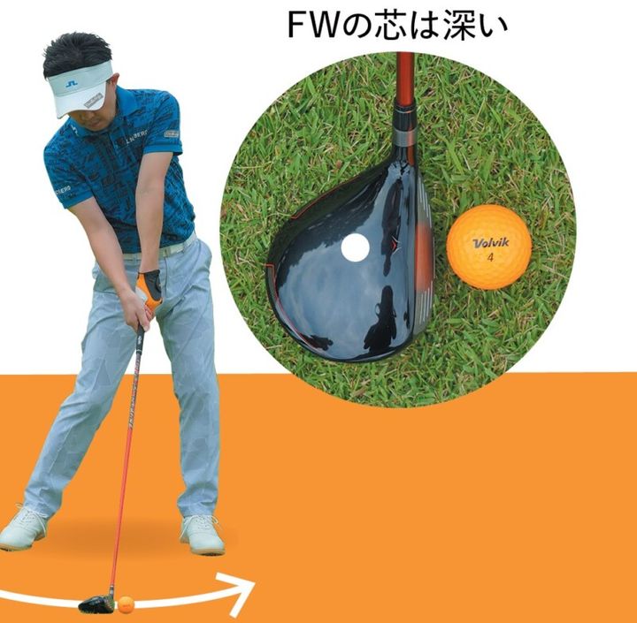 FWを簡単にうまく打つためのコツ！“芯”の位置を意識することがポイント