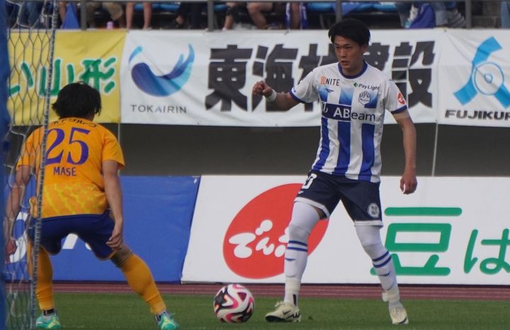 「人生で1番緊張しました」J2モンテディオ山形MF氣田亮真の同点弾でみちのくダービーはドロー決着