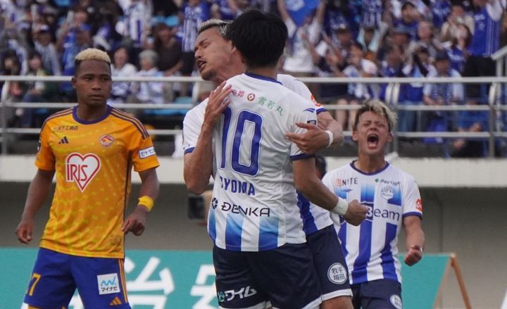 「人生で1番緊張しました」J2モンテディオ山形MF氣田亮真の同点弾でみちのくダービーはドロー決着