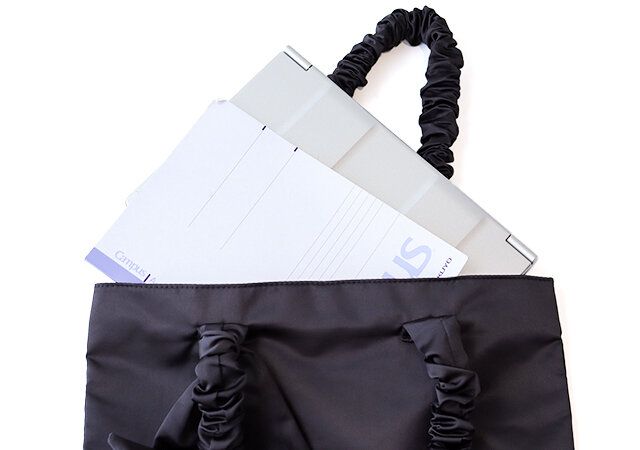 リボントートバッグ サイズ感