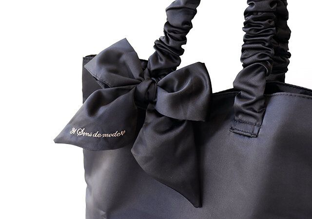 リボントートバッグ 蝶結び