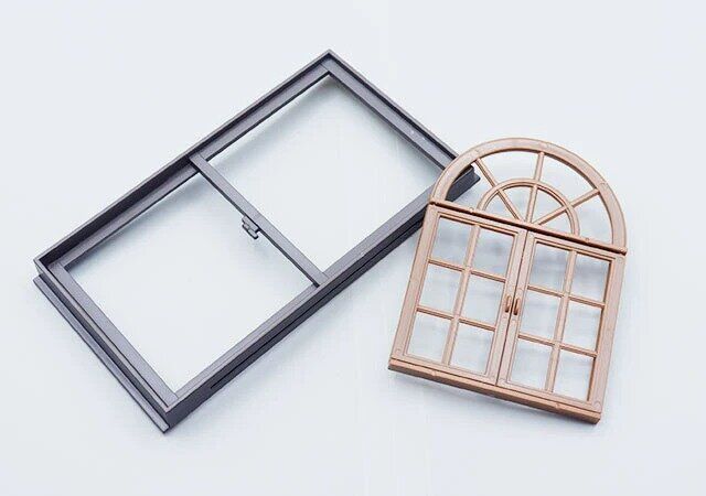 セリア ミニチュア 窓枠 スクエア ミニチュア 窓枠 アーチ