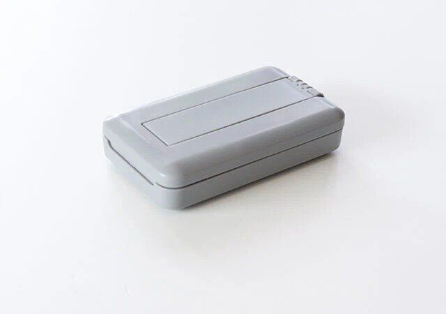 ダイソー 折り畳み式スマホスタンド－伸縮タイプ－ 収納時