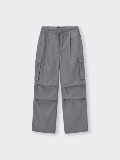 2024夏GUレディース値下げパラシュートカーゴパンツ