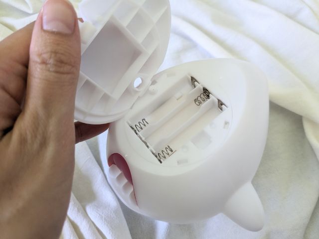 電池入れる場所