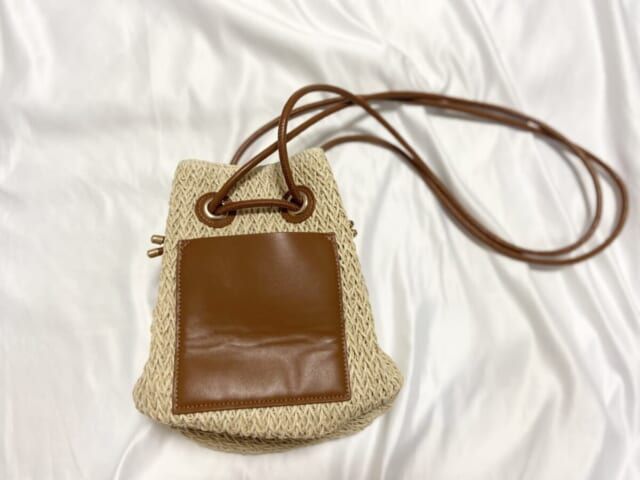 3COINS ペーパーショルダーバッグ 新作 本体