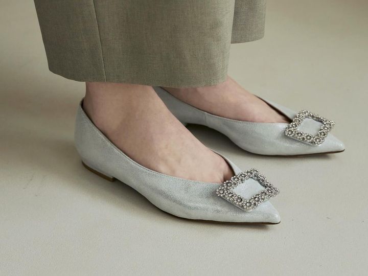 画像: 「パリゴ別注 限定ANNA V JEWELRY7・SILVER」[ヒール高1.1cm]￥41,800 出典：パリゴ