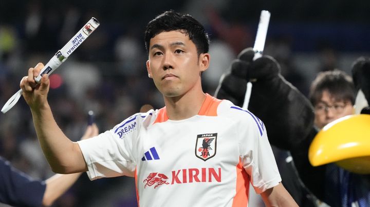 遠藤航、パリ五輪のオーバーエイジ出場はあるのか 「選ばれたら行きたいと思ってますけど」