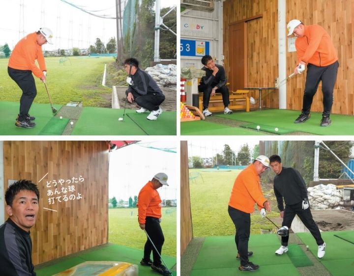 武井壮、“15歳プロ”に教わる！「やっぱり振ってスイングを作るべき！」