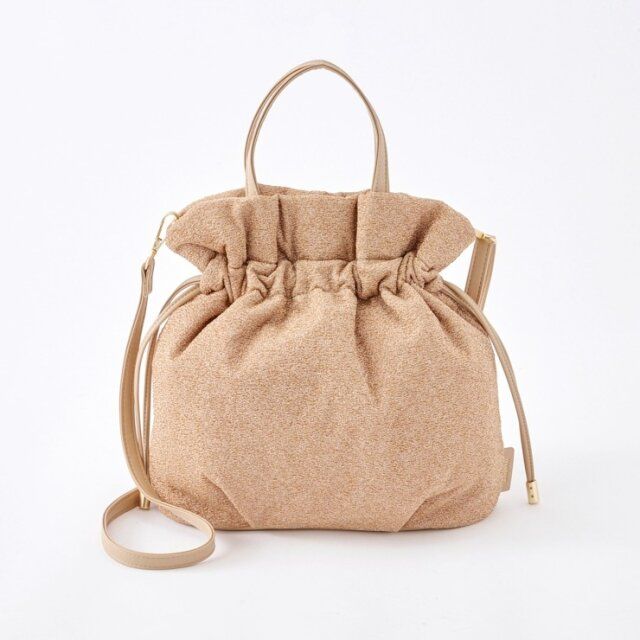 2024夏しまむら2WAY巾着バッグ