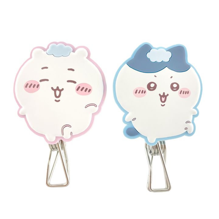 「CWハンガークリップ」ちいかわ、ハチワレの商品紹介写真