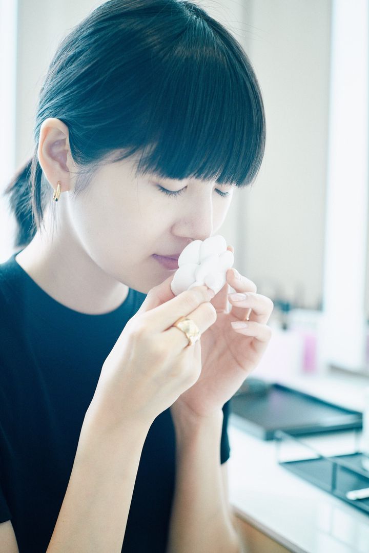 カウンセリングを通してトリートメントに使うオイルを選ぶことができる。