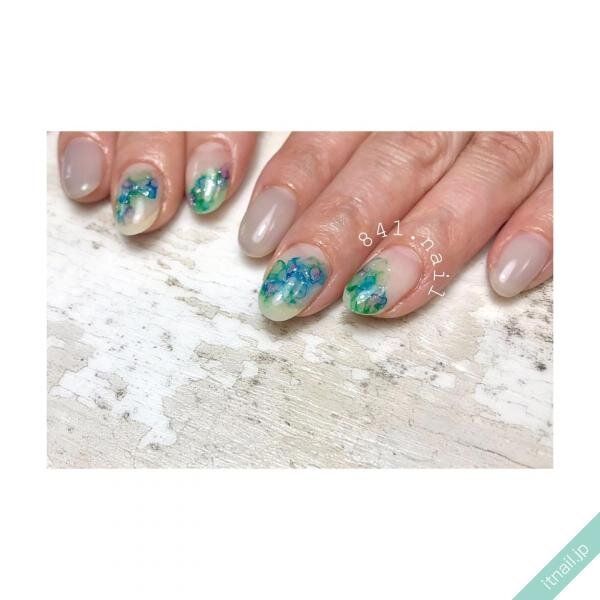 841.nailが投稿したネイルデザイン [photoid:I0067537] via Itnail Design (735583)