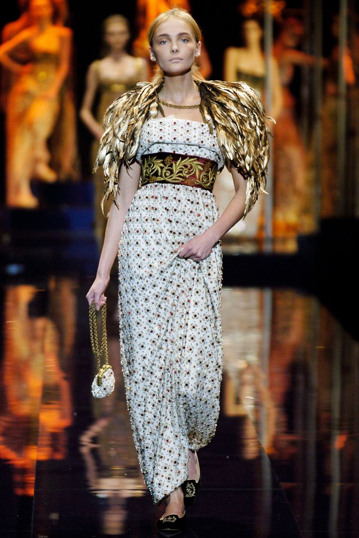 ドルチェ＆ガッバーナ 2006-07年秋冬コレクションより。