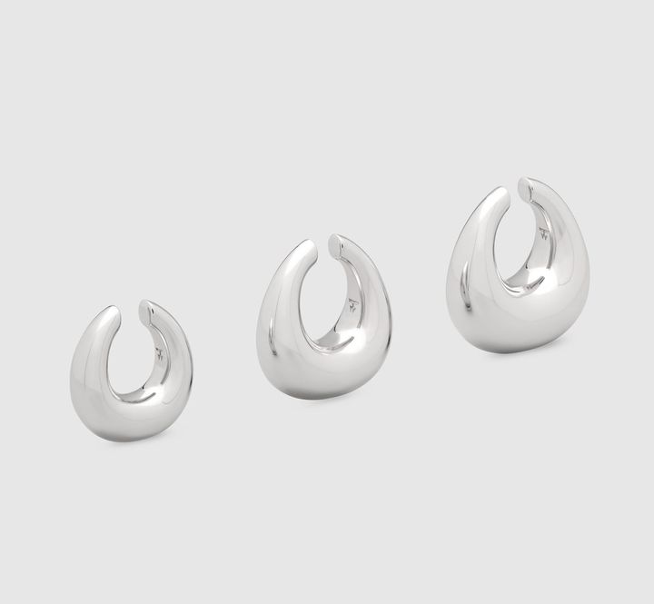 「バオ」イヤーカフ（SV）左から ￥24,400 ￥30,300 ￥40,400