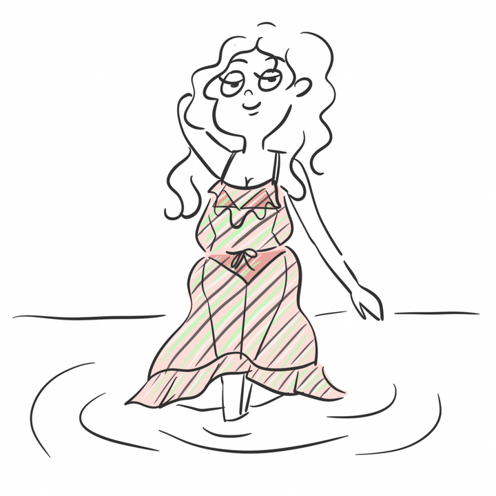 夏にむけて買ったヒラヒラ。 【FUDGENA：桜子の古着偏愛記。だから古着が好きなのよ vol.6】