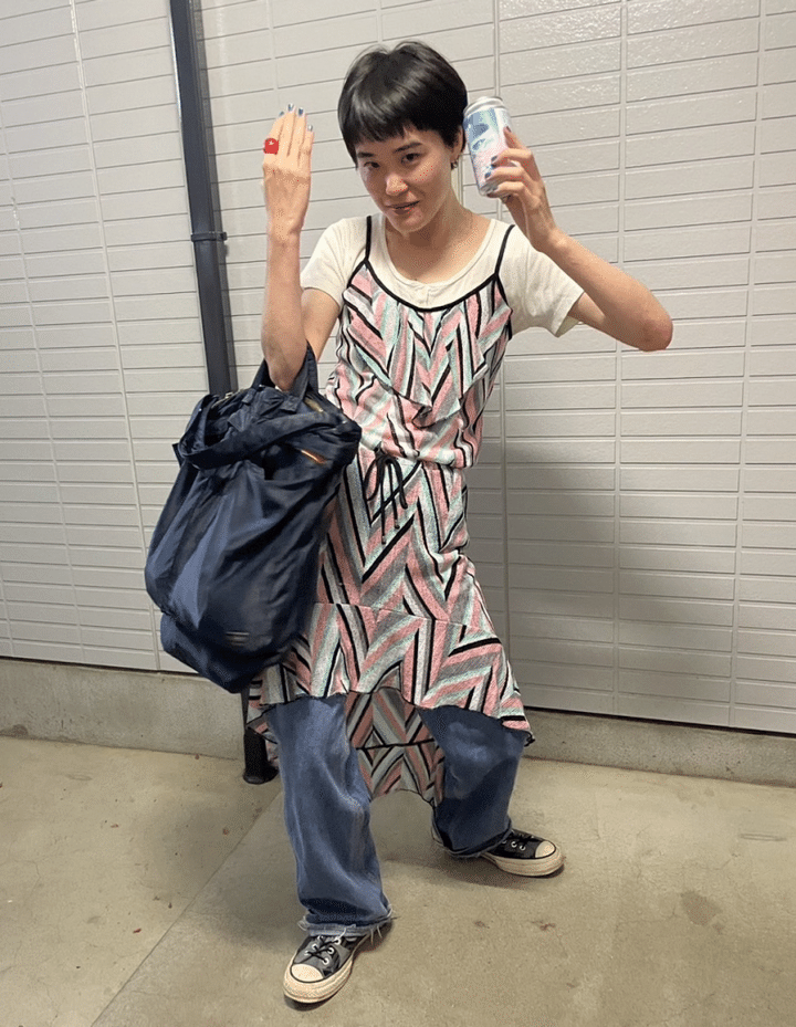 夏にむけて買ったヒラヒラ。 【FUDGENA：桜子の古着偏愛記。だから古着が好きなのよ vol.6】