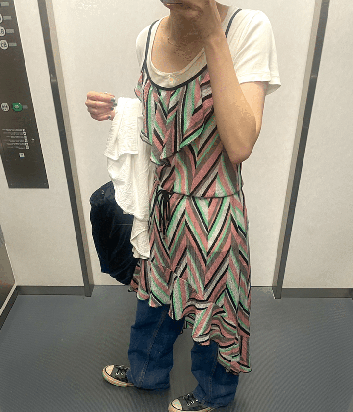 夏にむけて買ったヒラヒラ。 【FUDGENA：桜子の古着偏愛記。だから古着が好きなのよ vol.6】