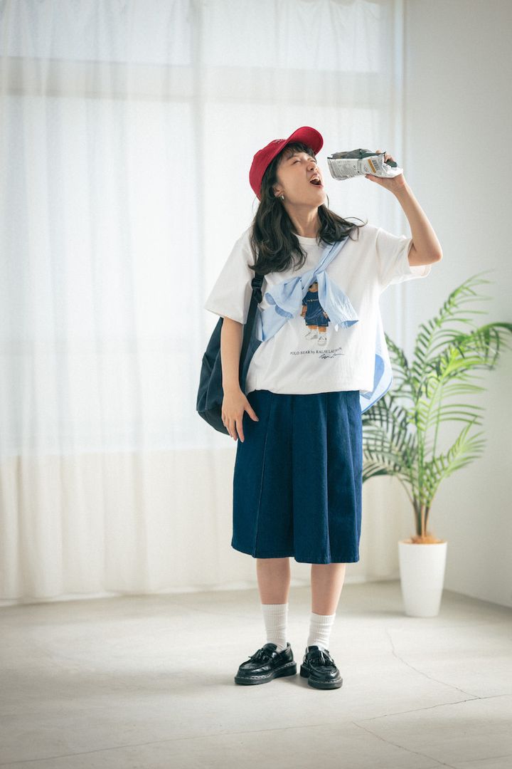 上級者の“Tシャツレイヤード”スタイル5選。ワンランク上のお洒落が叶う【FUDGE FRIEND おしゃれさんの毎日コーディネート】