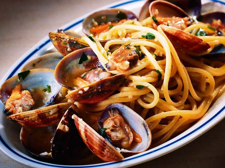 都立大学『marble』の「スパゲッティ ボンゴレビアンコ」